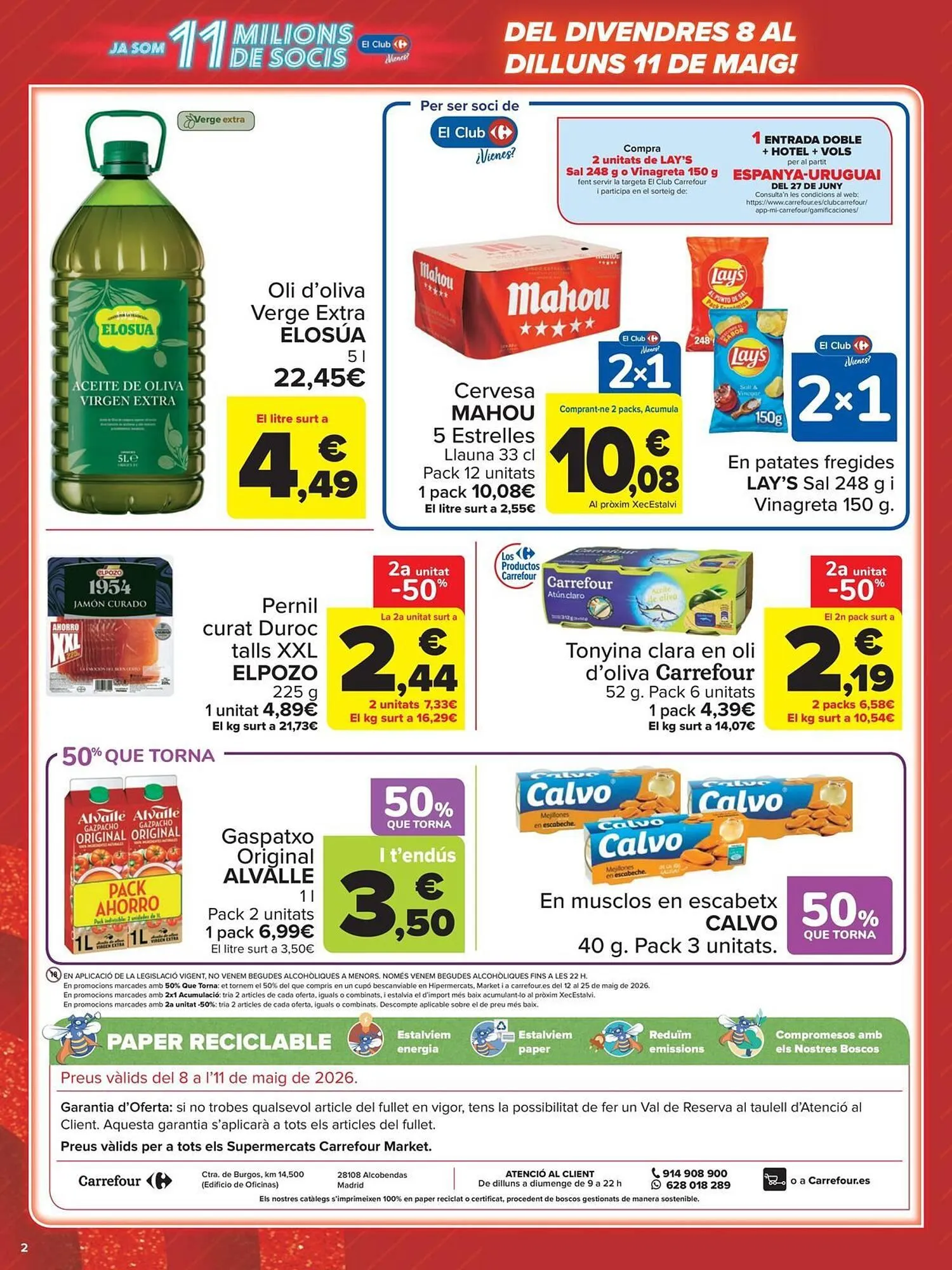 Catálogo de Folleto Carrefour Market 8 de mayo al 11 de mayo 2026 - Página 2