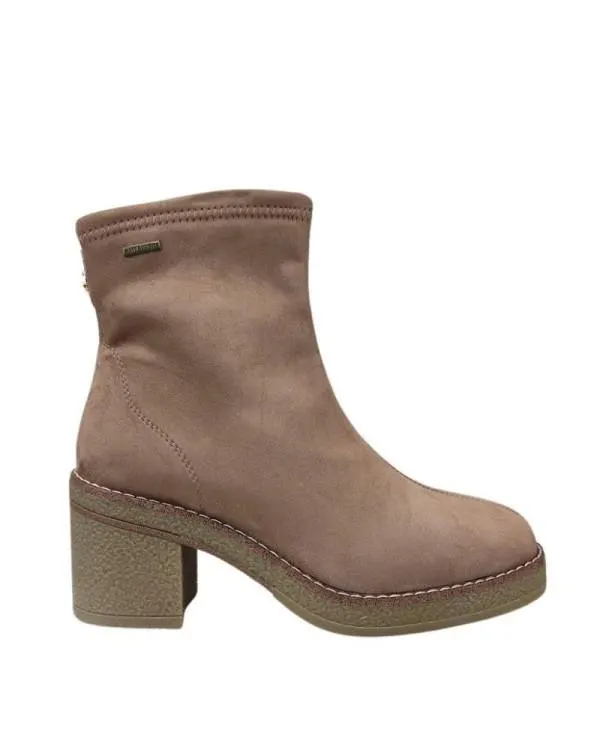 2822 Botines Botas de agua Mujer Taupe