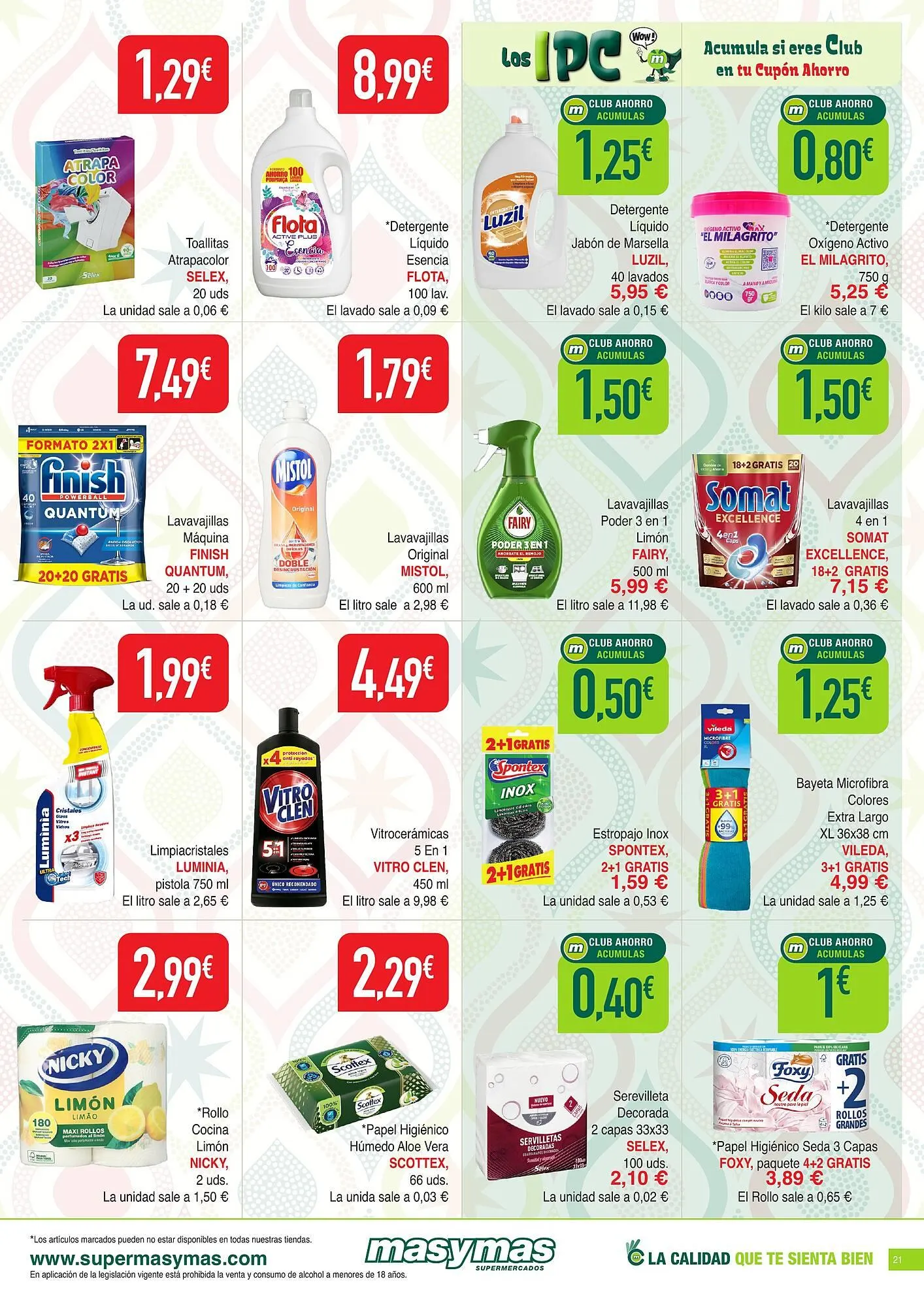 Catálogo de Folleto Masymas 27 de noviembre al 17 de diciembre 2025 - Página 21