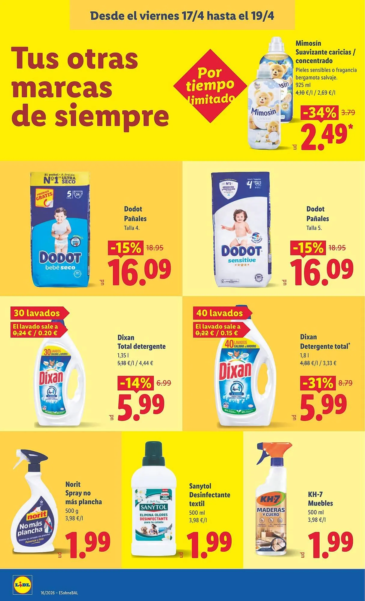 Catálogo de Catálogo Lidl 13 de abril al 19 de abril 2026 - Página 38