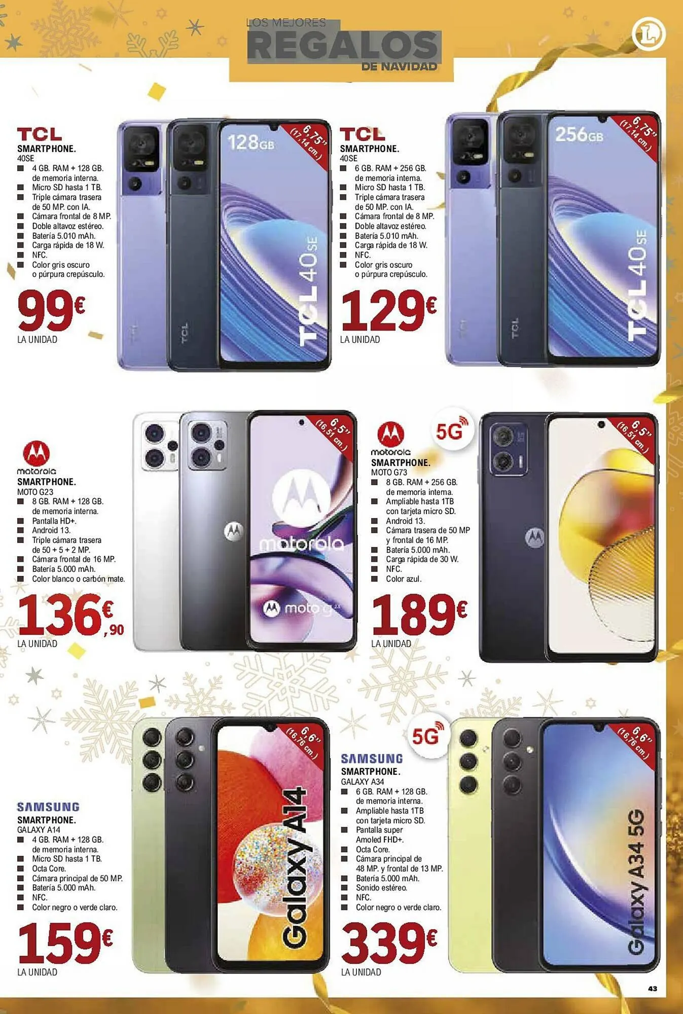 Catálogo de Folleto E.Leclerc 13 de diciembre al 5 de enero 2024 - Página 43