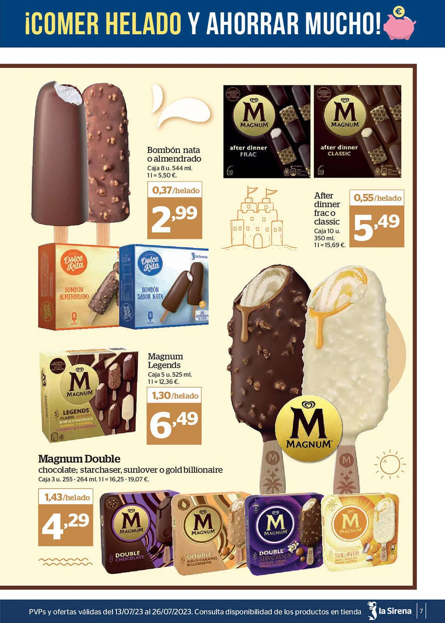 Catálogo de Folleto La Sirena 13 de julio al 26 de julio 2023 - Página 7