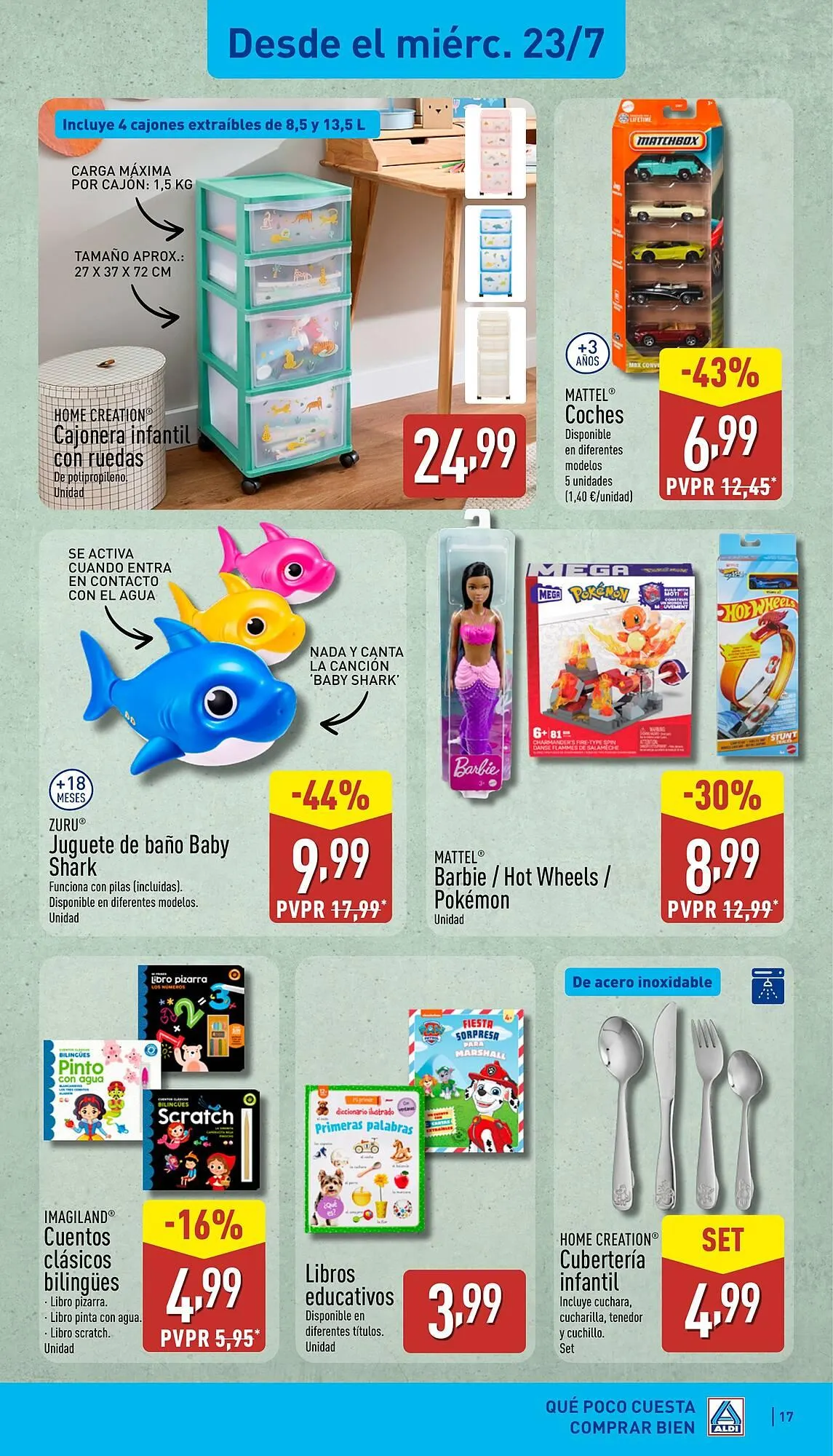 Catálogo de Folleto ALDI 21 de julio al 27 de julio 2025 - Página 17