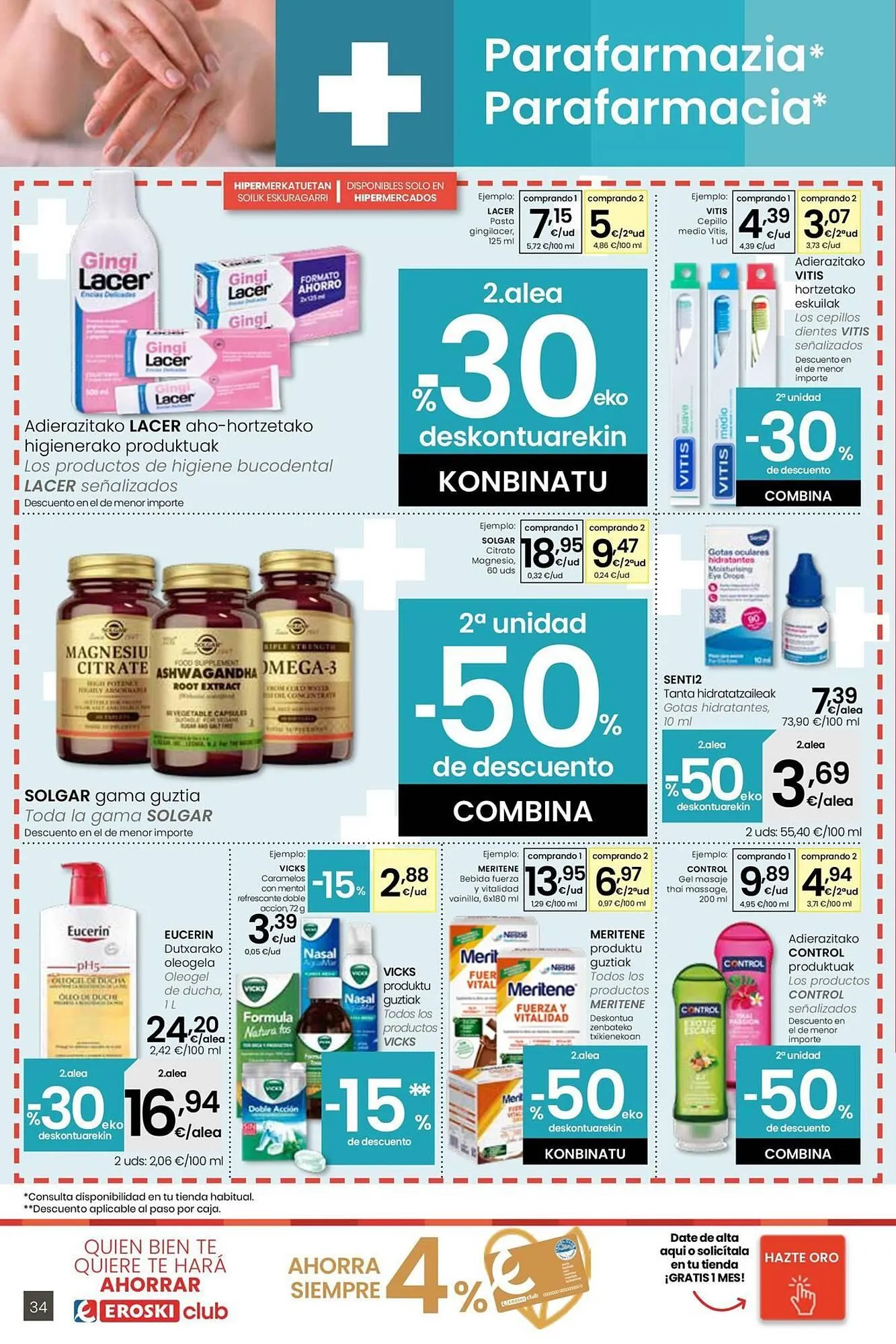 Catálogo de Folleto Eroski 15 de enero al 27 de enero 2026 - Página 34