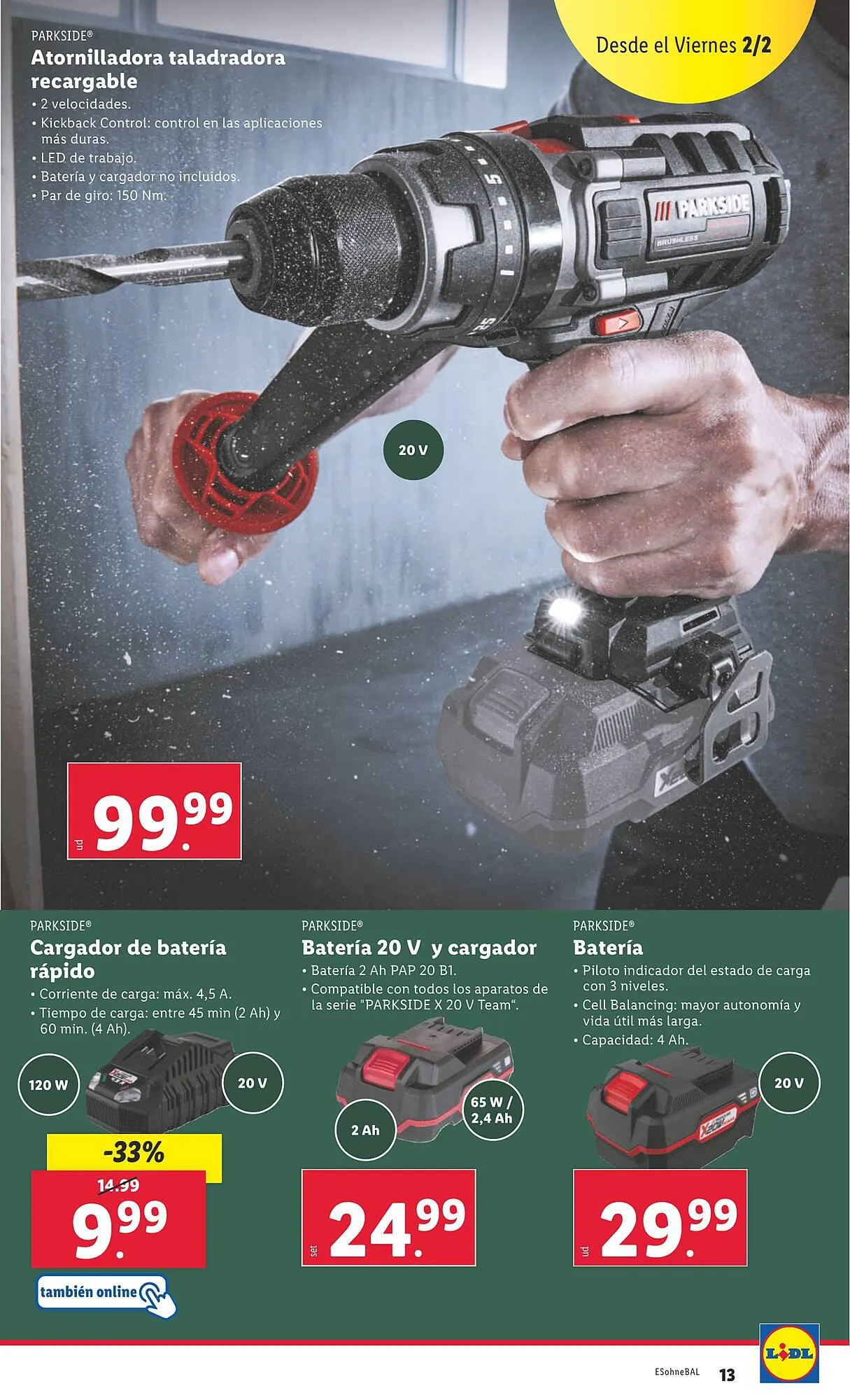 Catálogo de Folleto Lidl 29 de enero al 4 de febrero 2024 - Página 13