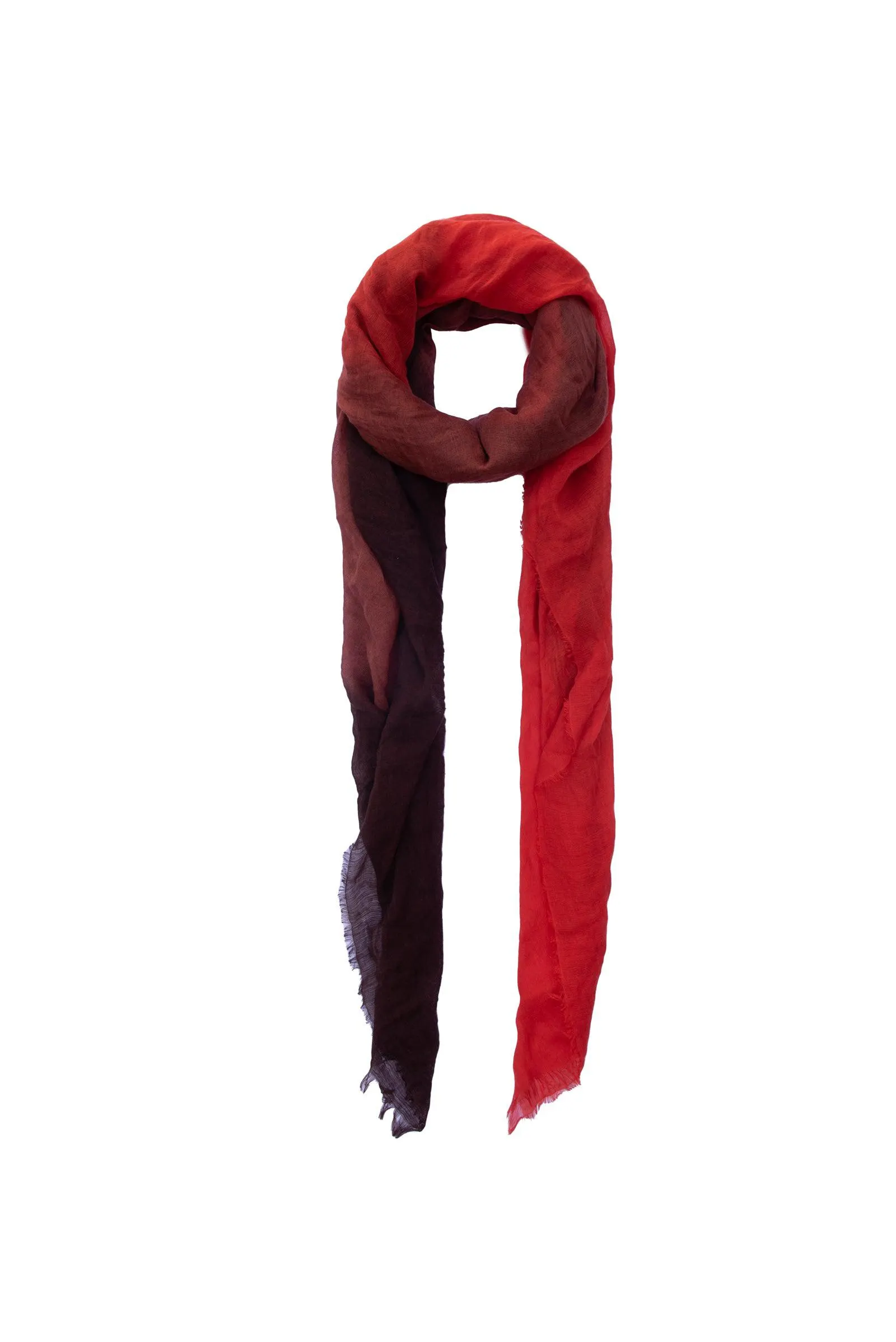 Giuseppe, foulard tricolor granate
