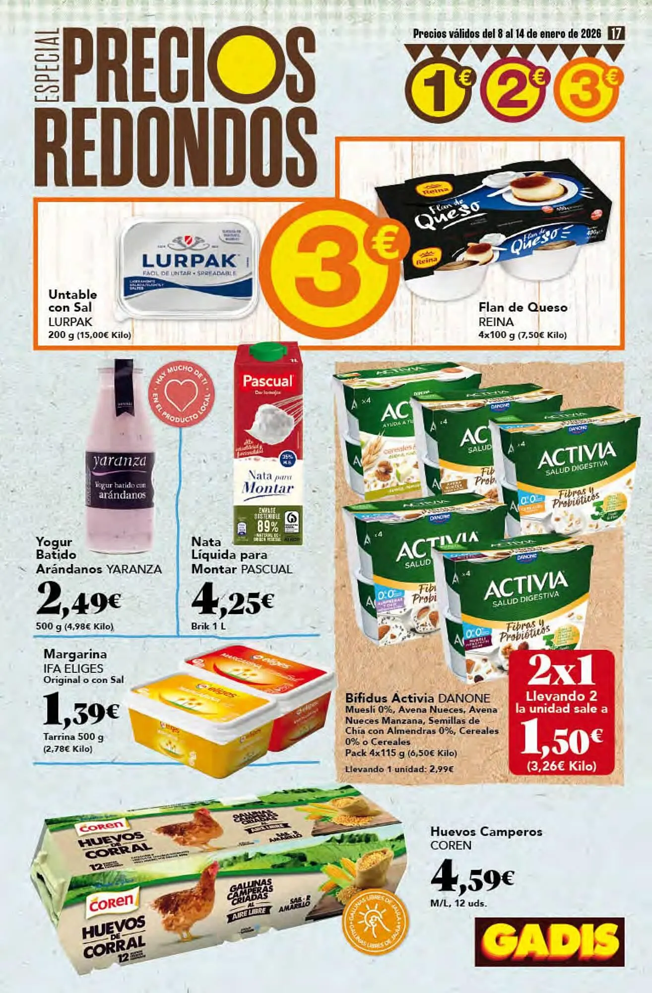 Catálogo de Folleto Gadis 8 de enero al 14 de enero 2026 - Página 17