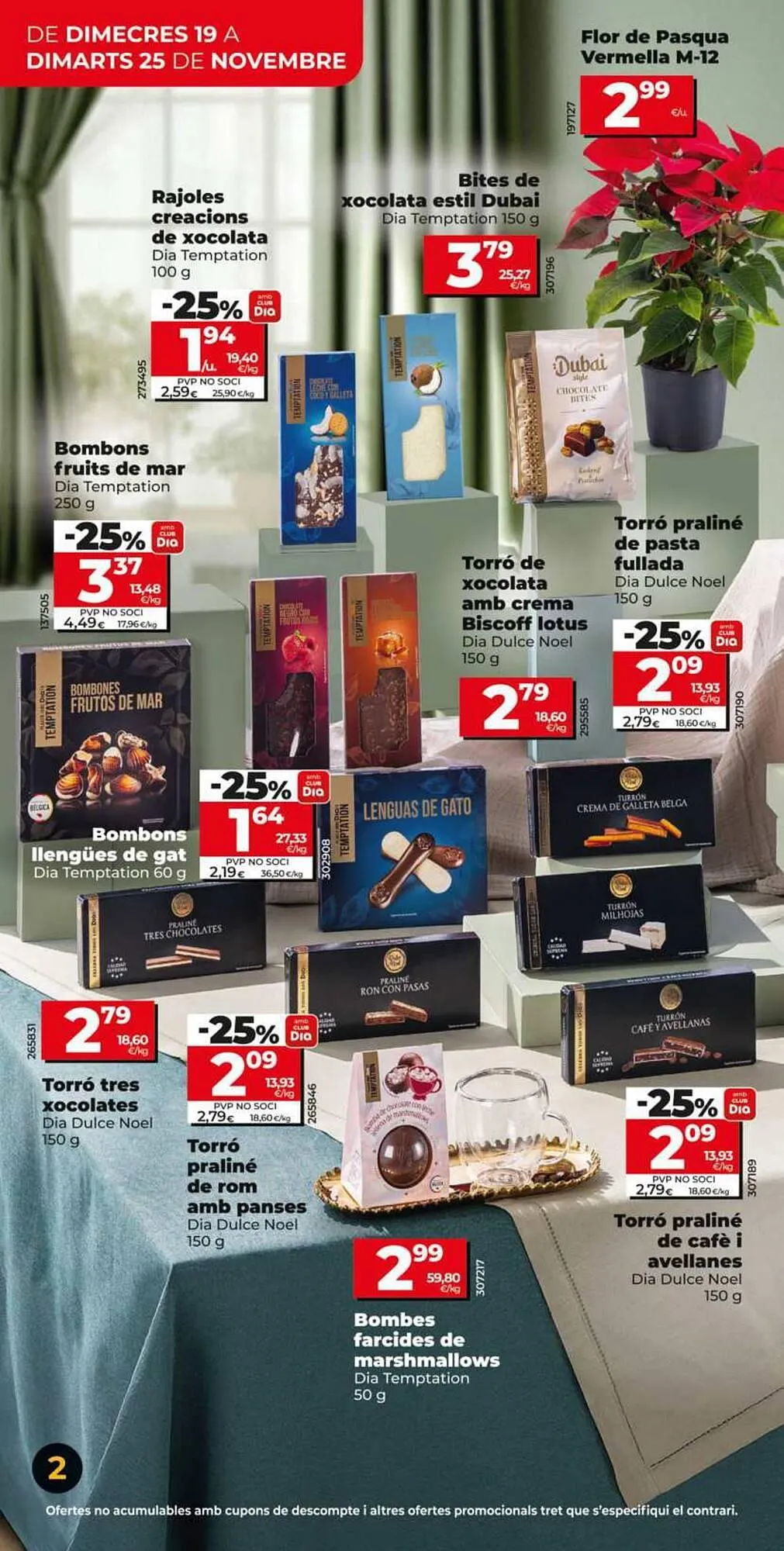 Catálogo de Folleto Dia 19 de noviembre al 25 de noviembre 2025 - Página 2