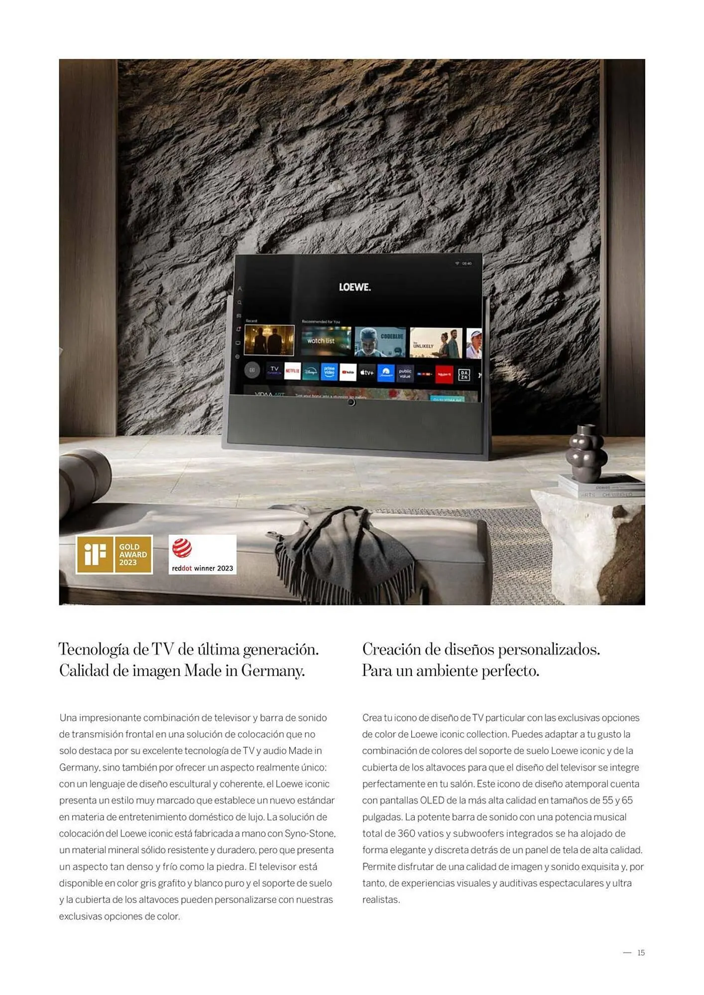 Catálogo de Folleto Loewe 23 de enero al 31 de diciembre 2026 - Página 15