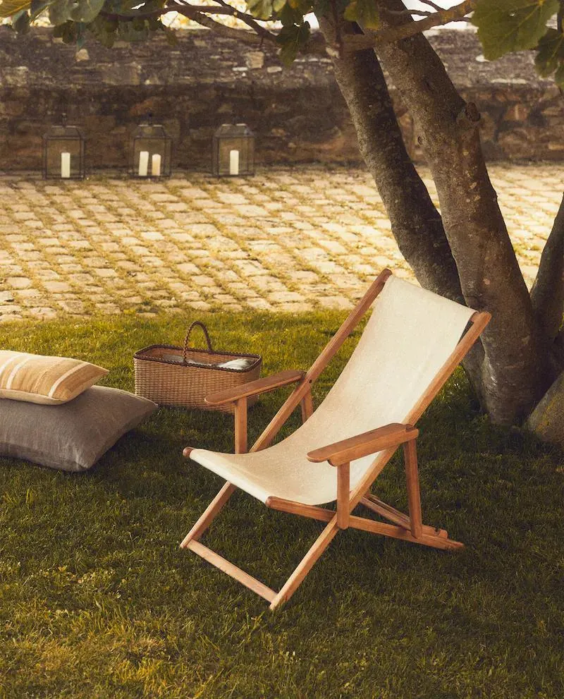 SILLA TUMBONA PLEGABLE