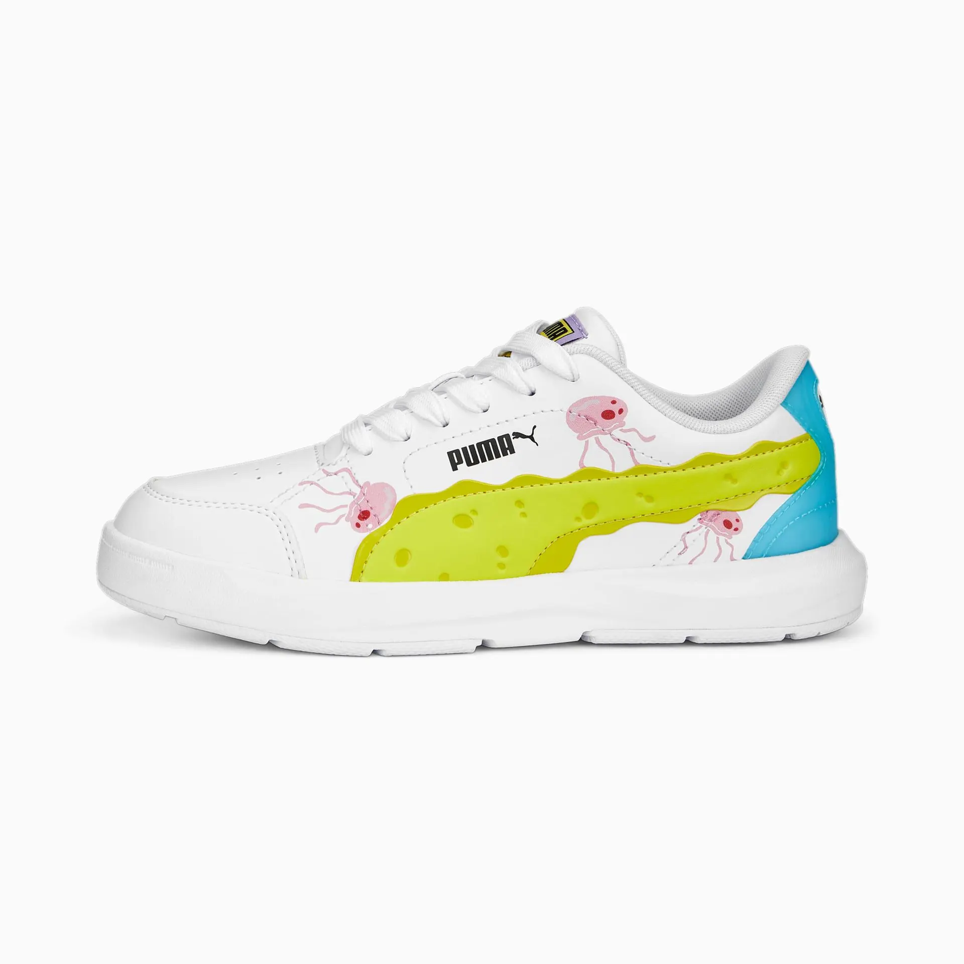 Zapatillas PUMA x SPONGEBOB Evolve Court para jóvenes