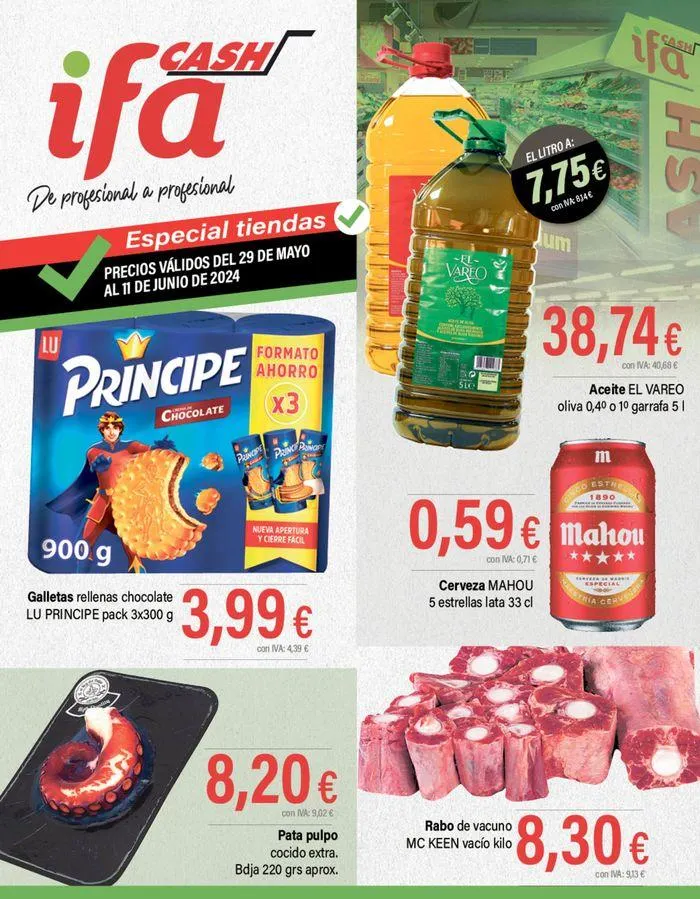 Catálogo de Catálogo Cash Ifa Castilla 29 de mayo al 11 de junio 2024 - Página 1