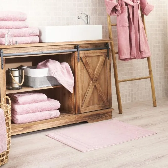 Alfombra - Basic LM Rosa Palo