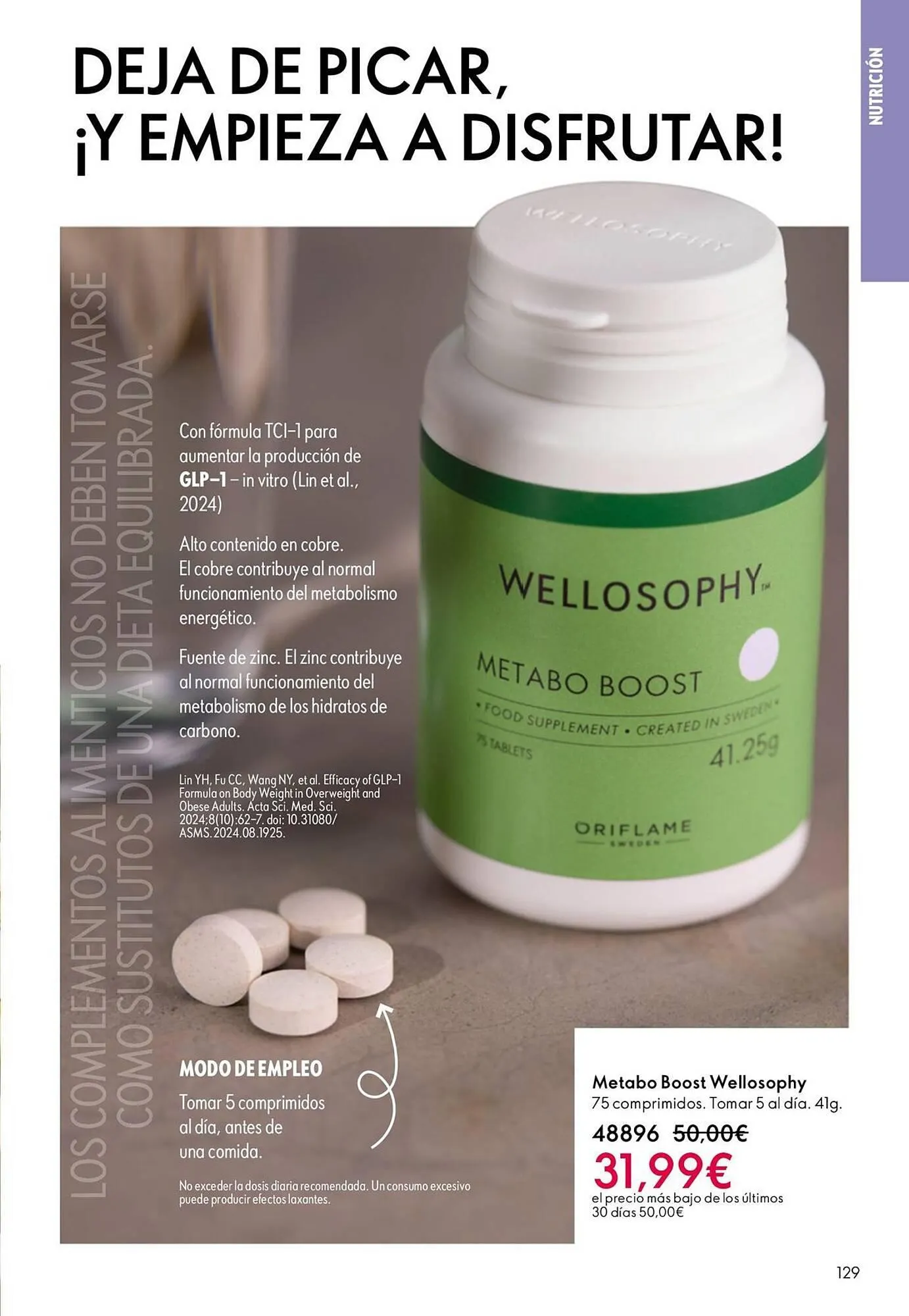 Catálogo de Catálogo Oriflame 19 de noviembre al 9 de diciembre 2025 - Página 129
