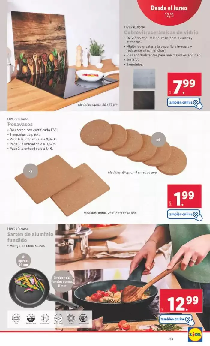 Catálogo de ¡Bazar Lidl! Ofertas válidas del 12/05 al 18/05 12 de mayo al 18 de mayo 2025 - Página 5