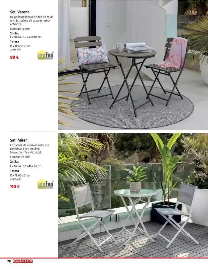 Catálogo de Bauhaus Verano 1 de junio al 31 de agosto 2025 - Página 78