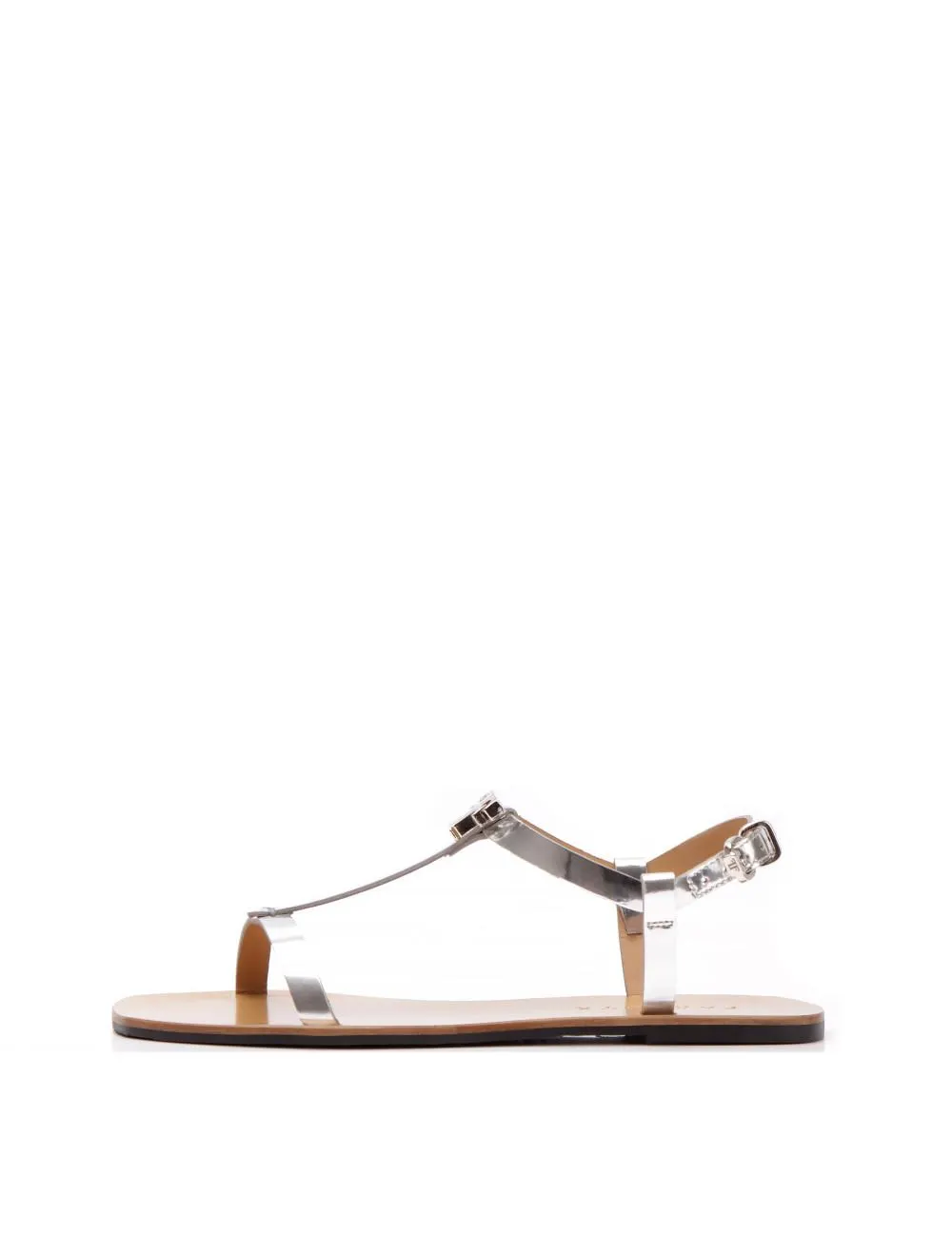 SILA piel espejo plata