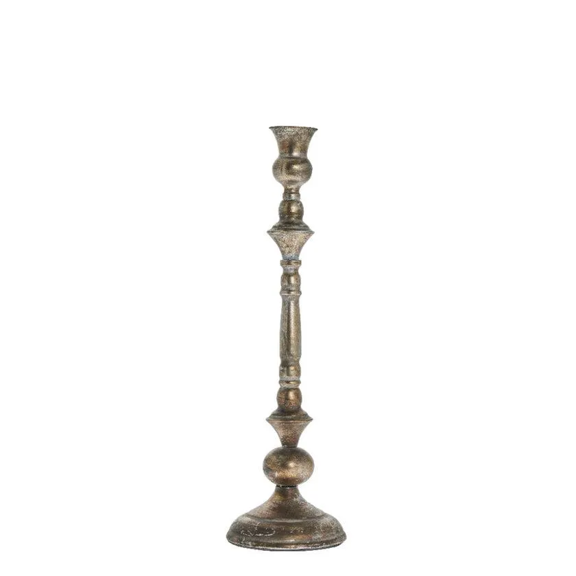 Misella candlestick H42.5 cm. antique silver