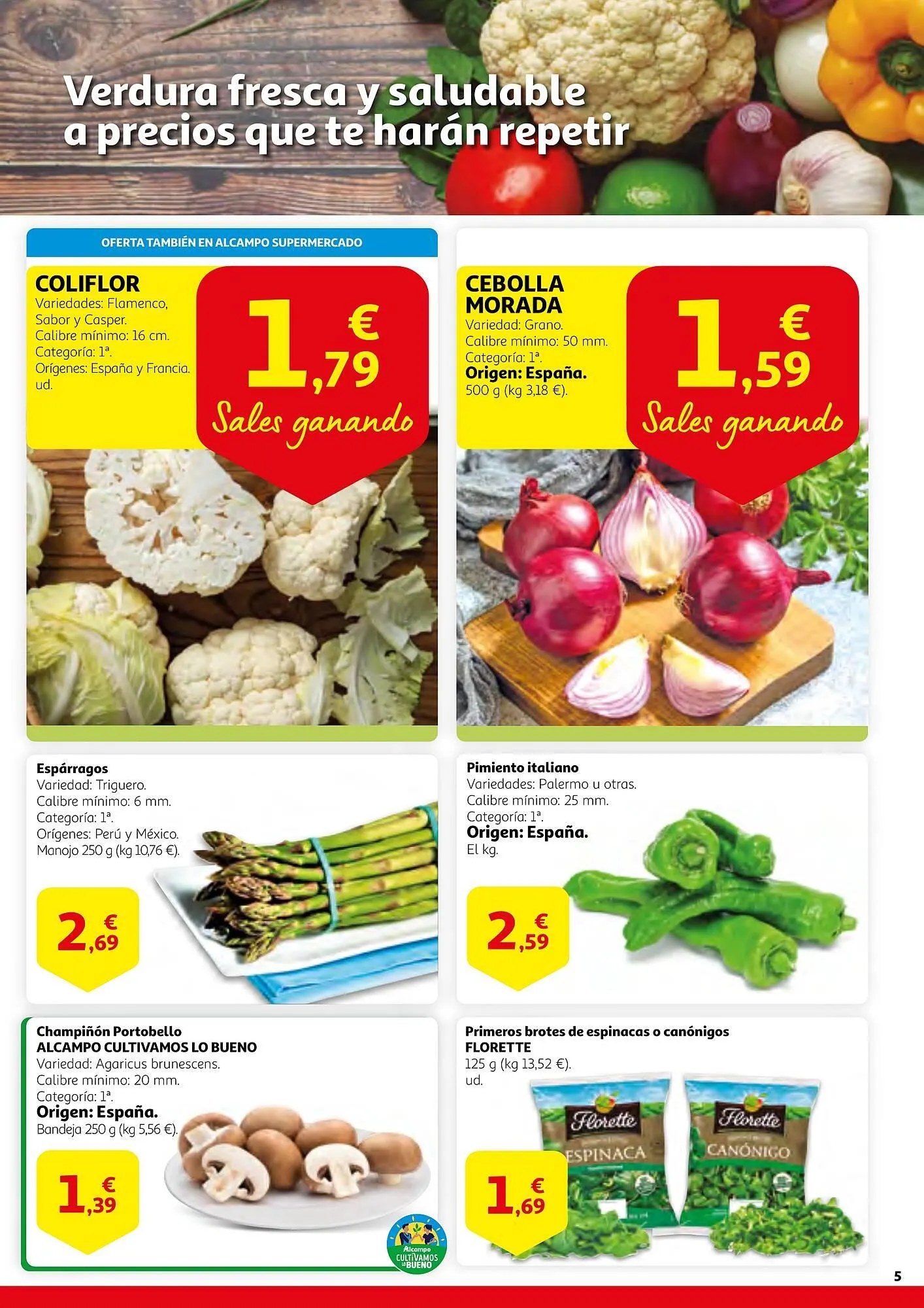 Catálogo de Folleto Alcampo 30 de enero al 12 de febrero 2025 - Página 5