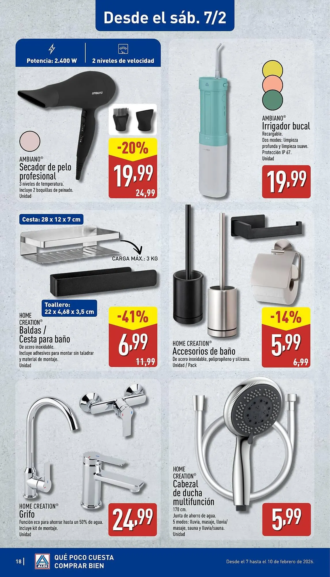 Catálogo de Folleto ALDI 2 de febrero al 8 de febrero 2026 - Página 18