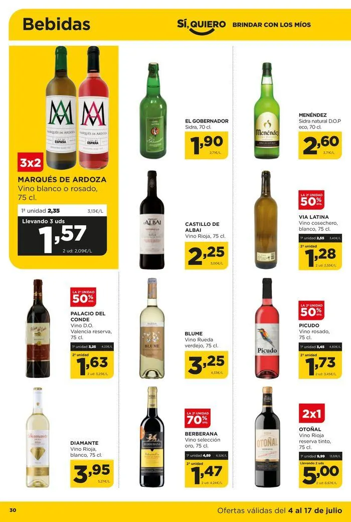 Catálogo de Catálogo Alimerka 4 de julio al 17 de julio 2024 - Página 31