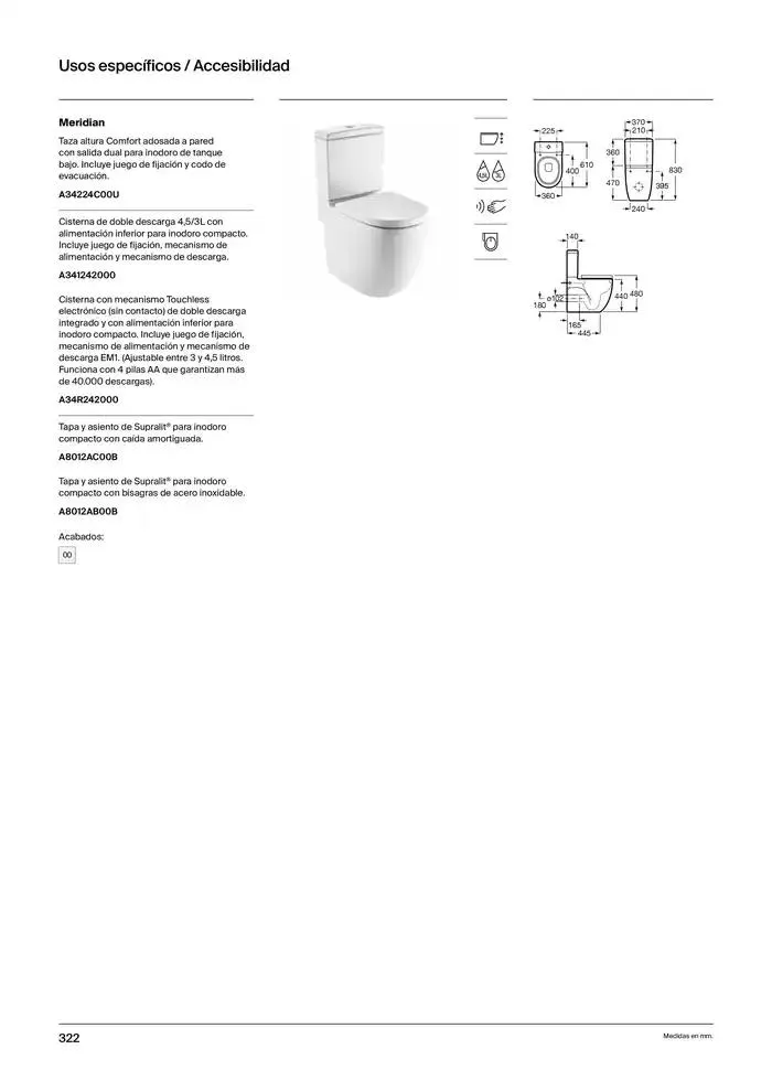 Catálogo de Colecciones de Baño, Muebles y Accesorios 9 de enero al 31 de diciembre 2025 - Página 324