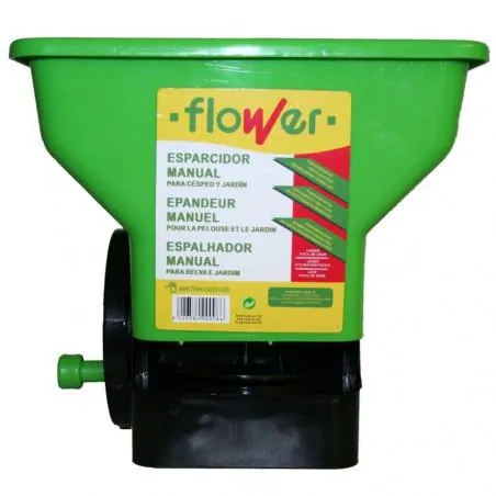 FLOWER ESPARCIDOR MANUAL DE SEMILLAS Y ABONOS