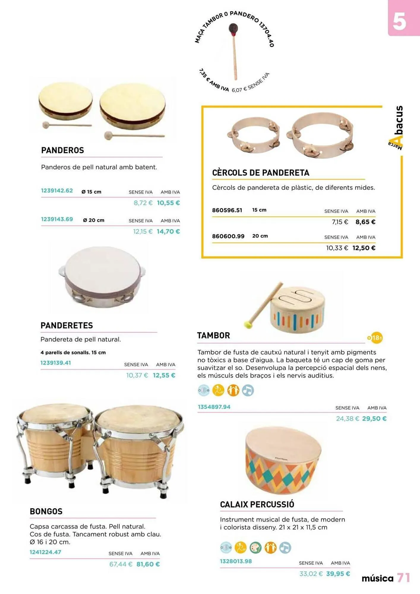 Catálogo de Folleto Abacus 22 de mayo al 28 de febrero 2024 - Página 73