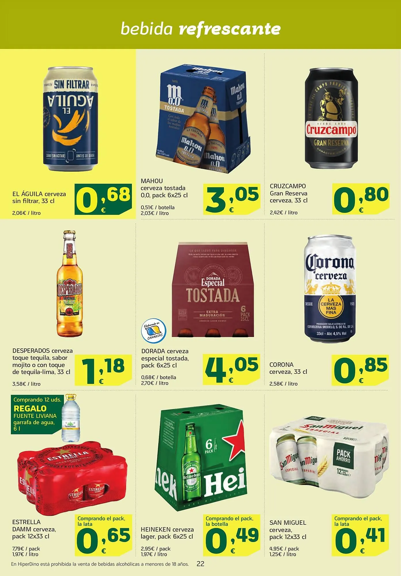 Catálogo de Folleto HiperDino 7 de enero al 22 de enero 2026 - Página 22