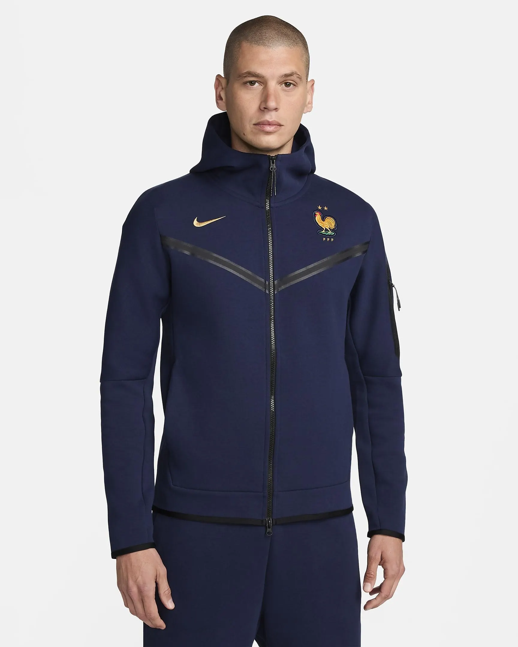 Sudadera con capucha y cremallera completa Nike Football - Hombre