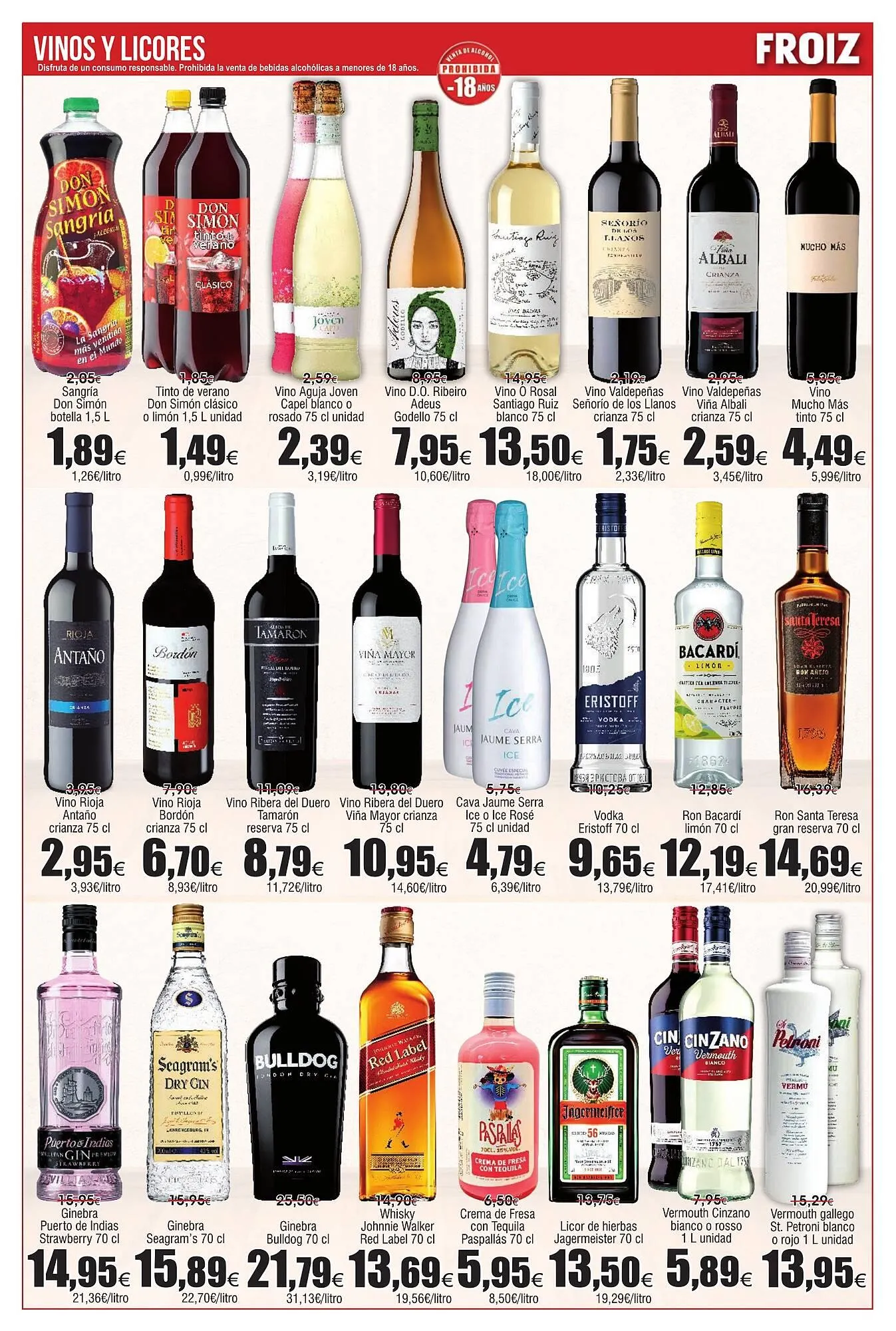 Catálogo de Folleto FROIZ 22 de julio al 11 de agosto 2025 - Página 14