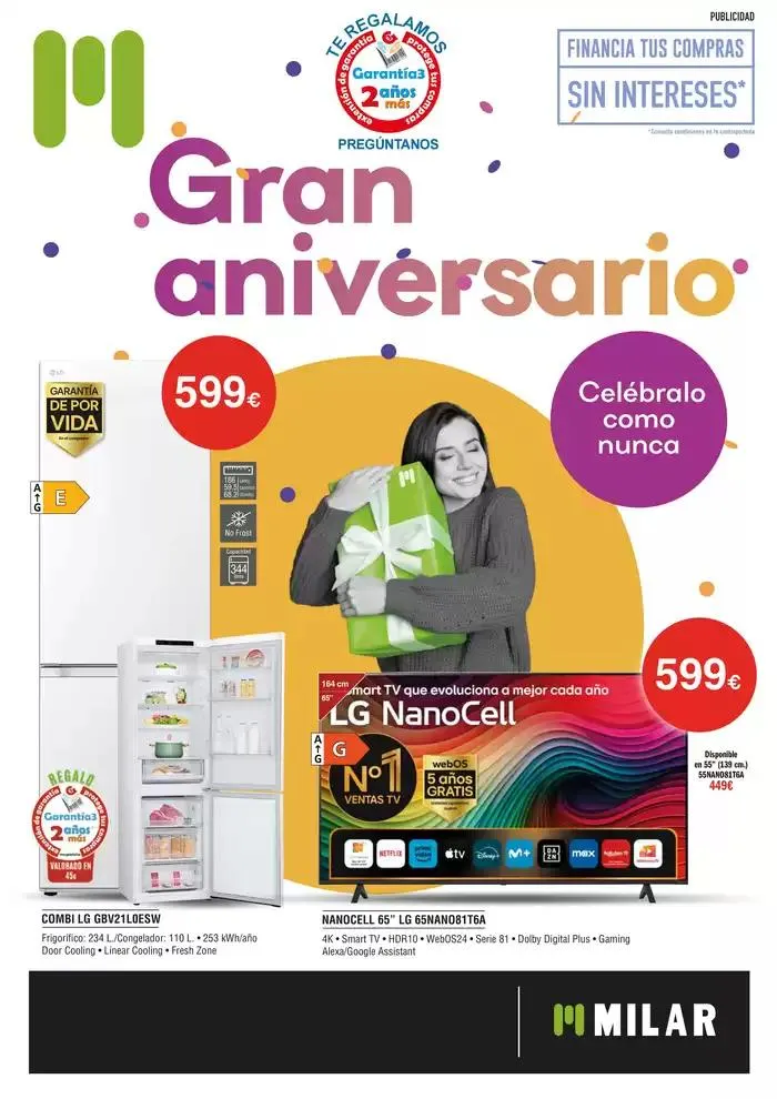 Catálogo de Ofertas Milar 6 de marzo al 31 de marzo 2025 - Página 1