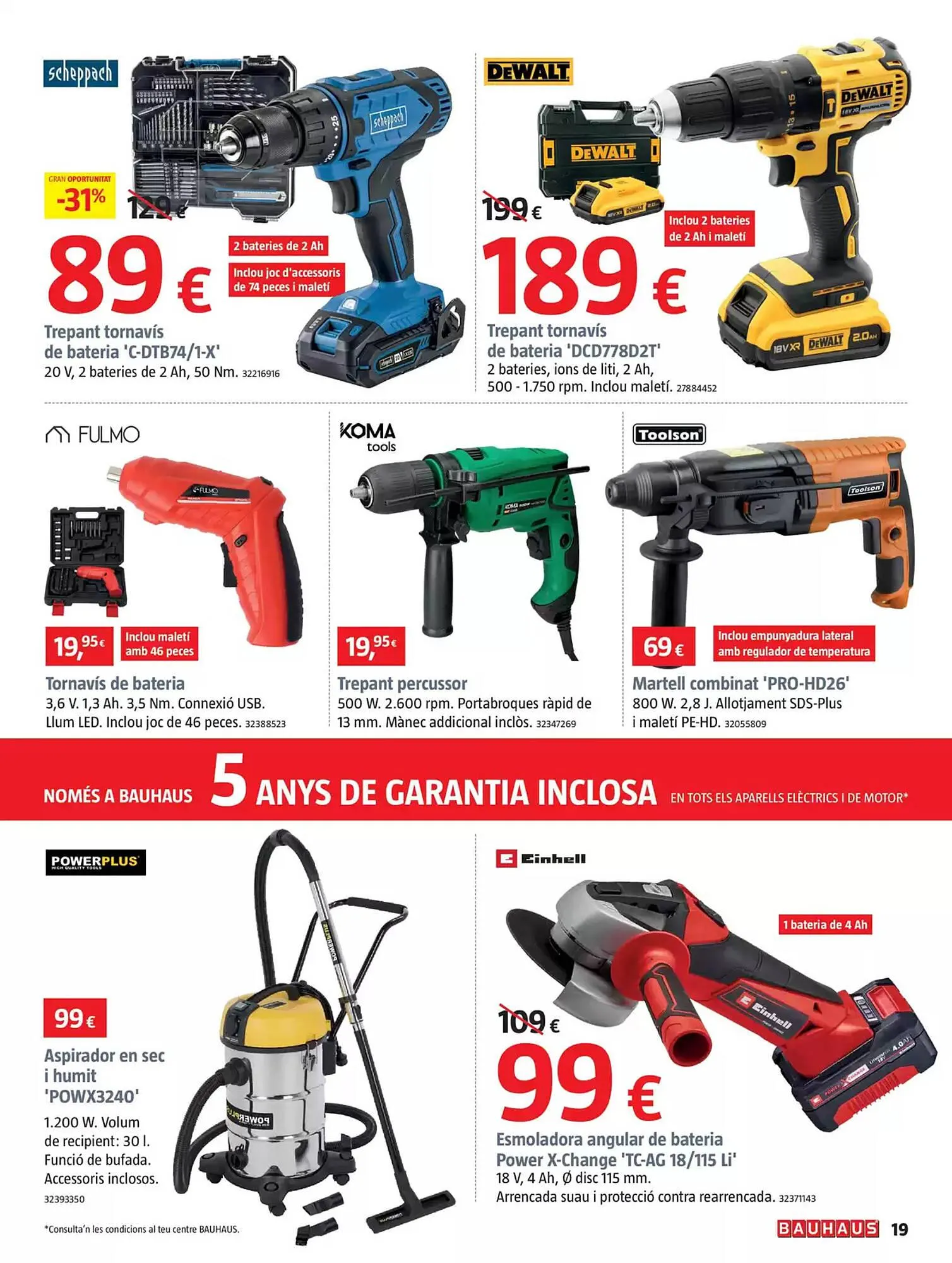 Catálogo de Folleto Bauhaus 8 de mayo al 28 de mayo 2025 - Página 19