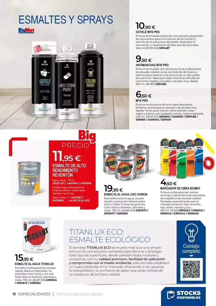 Catálogo de ¡Píntalo a lo grande! 8 de abril al 15 de mayo 2025 - Página 10