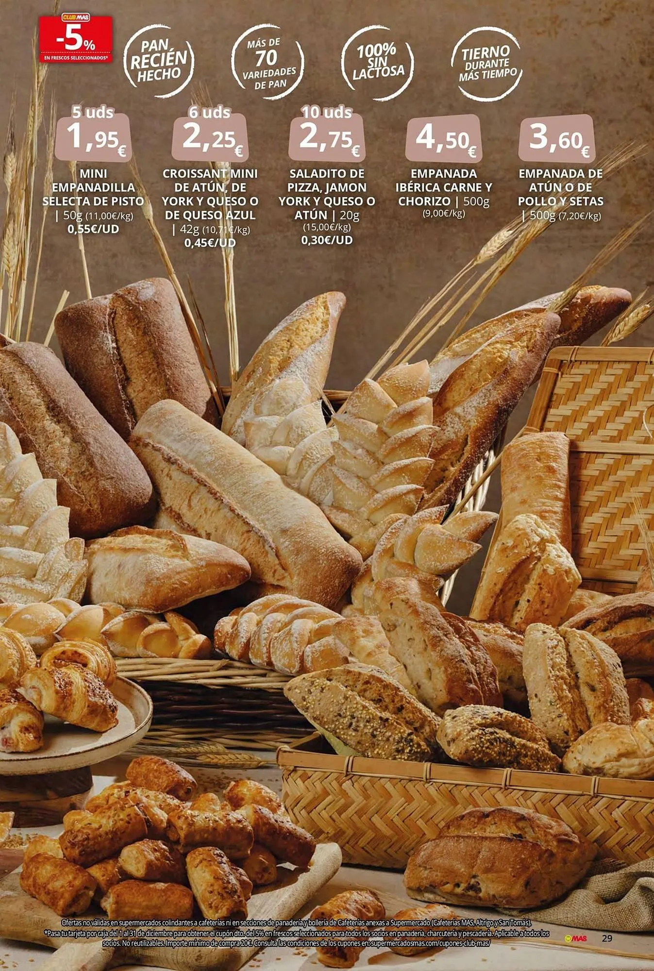 Catálogo de Folleto Supermercados MAS 28 de noviembre al 31 de diciembre 2025 - Página 29