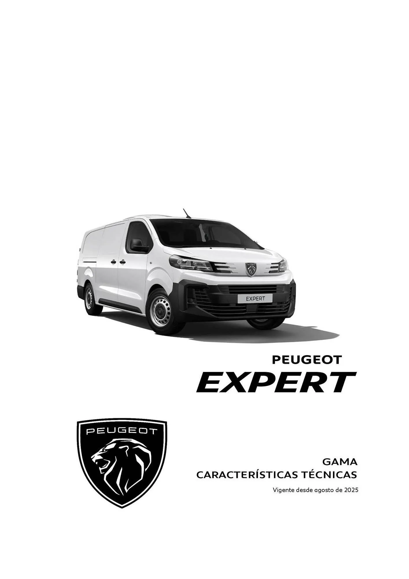 Catálogo de Folleto Peugeot 3 de septiembre al 31 de diciembre 2025 - Página 1