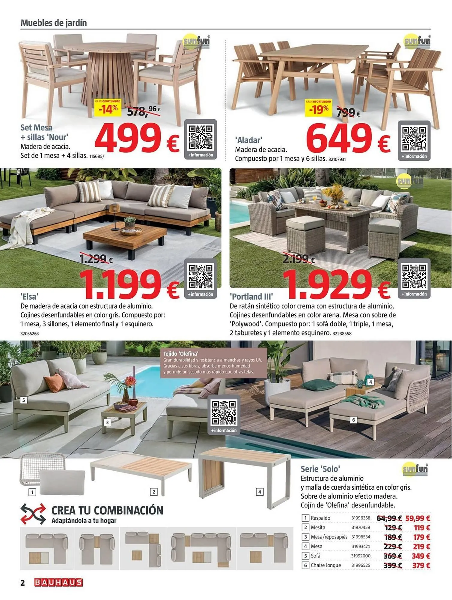Catálogo de Folleto Bauhaus 26 de junio al 23 de julio 2025 - Página 2
