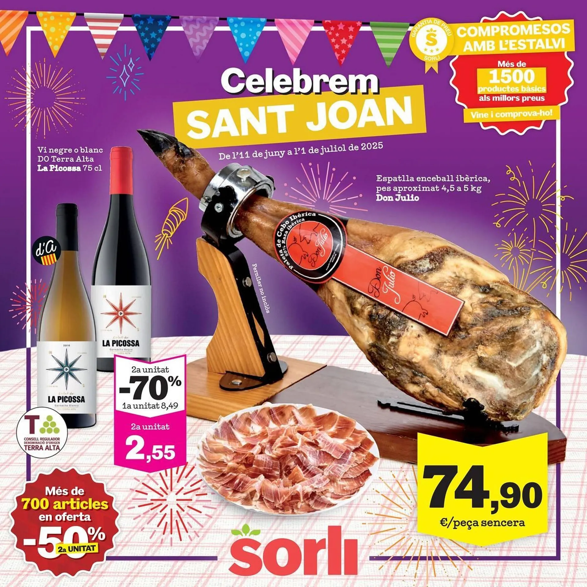 Catálogo de Folleto Sorli 11 de junio al 1 de julio 2025 - Página 1