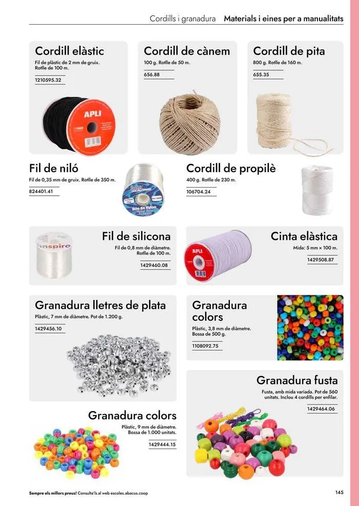 Catálogo de Catàleg Escolar 24-25 Abacus cat 19 de junio al 31 de marzo 2025 - Página 52