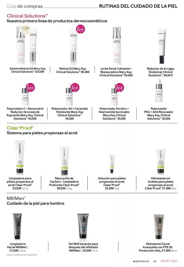 Catálogo de Folleto "Belleza Mary Kay" - Invierno 2025 16 de enero al 15 de marzo 2025 - Página 25