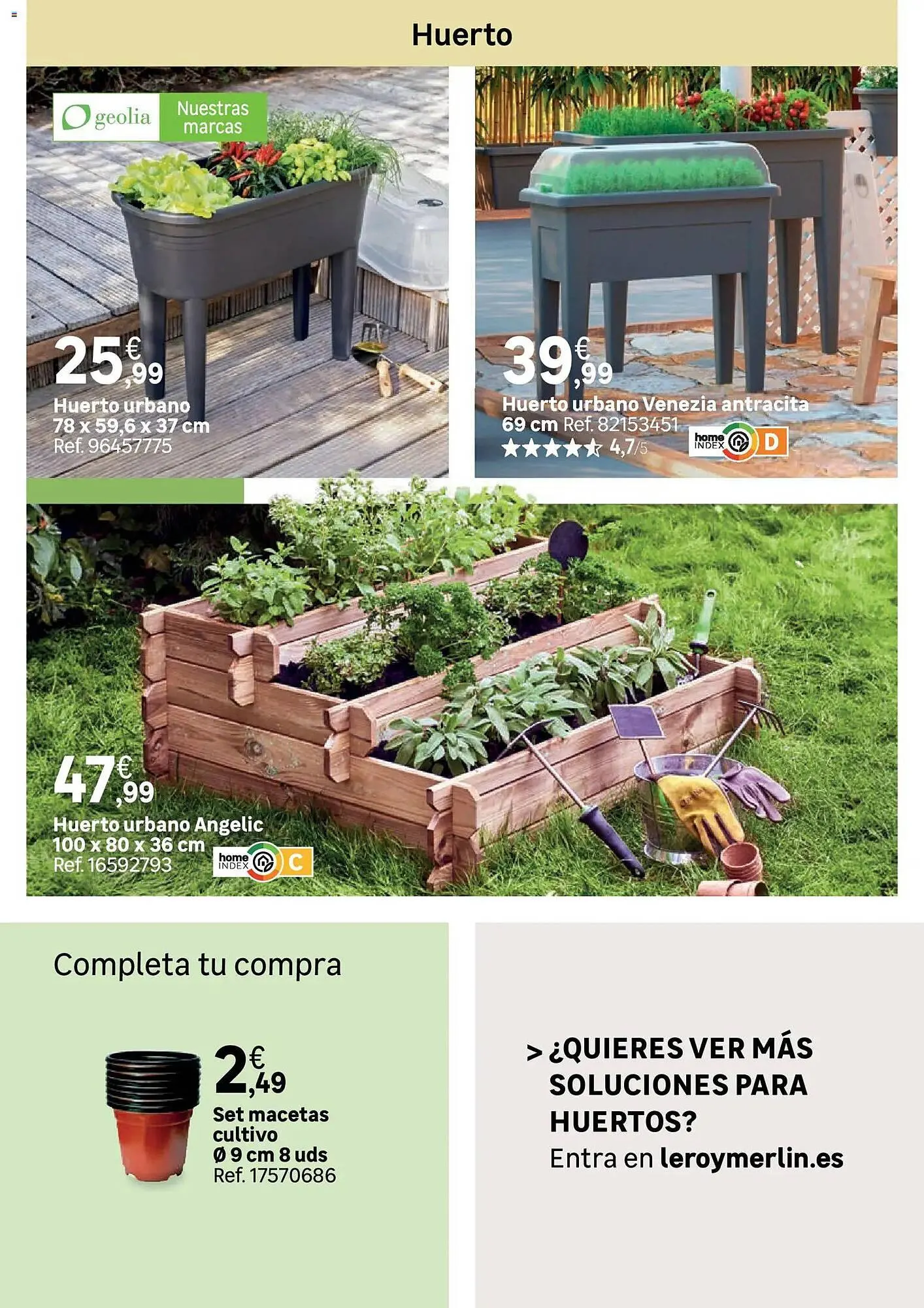 Catálogo de Catálogo Leroy Merlin 24 de marzo al 22 de junio 2026 - Página 105