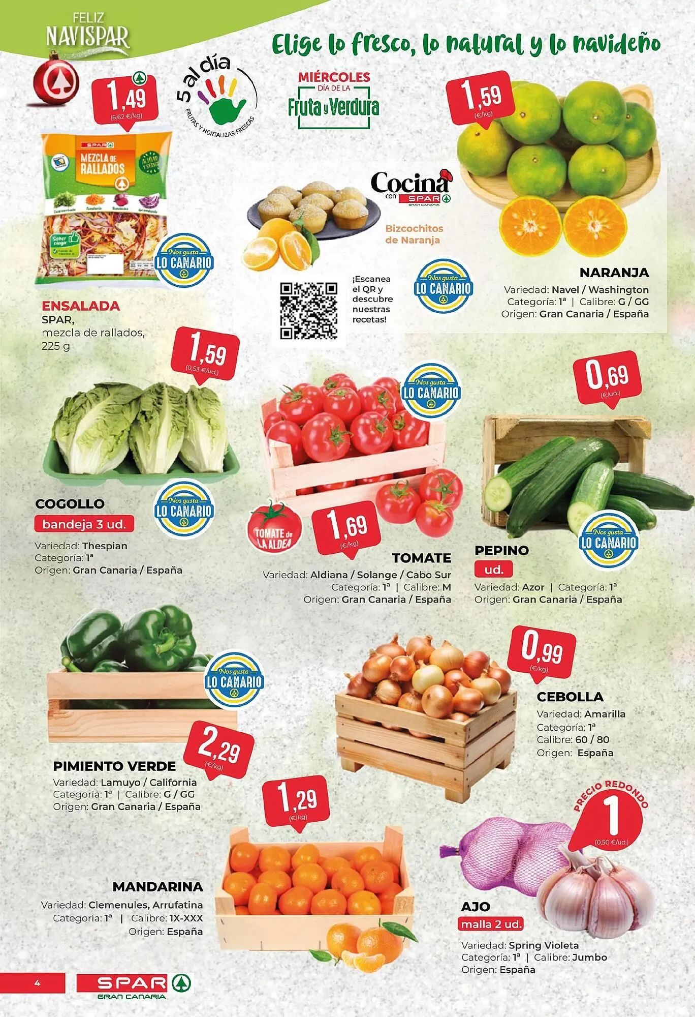 Catálogo de Folleto SPAR Gran Canaria 2 de diciembre al 11 de diciembre 2025 - Página 4