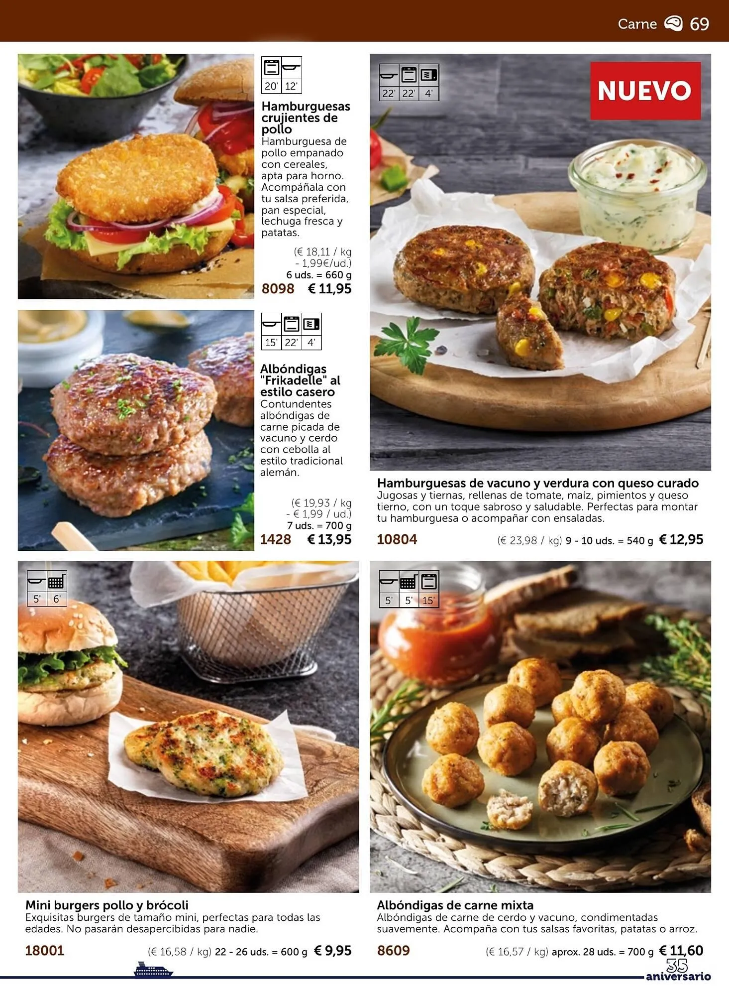 Catálogo de Folleto Bofrost 3 de marzo al 31 de agosto 2025 - Página 69