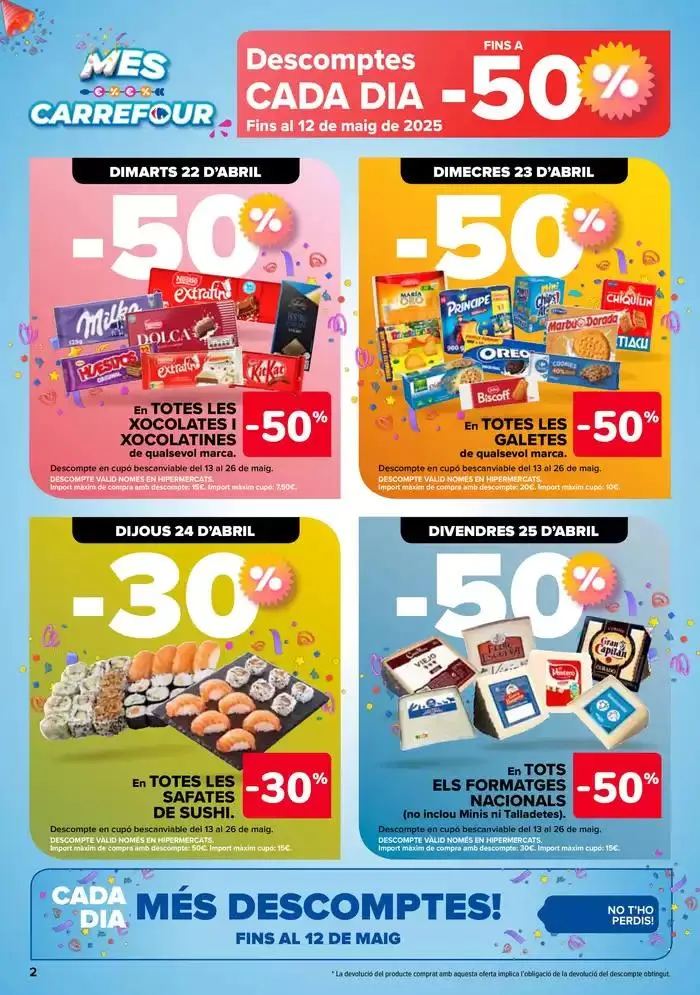 Catálogo de 3x2 + CHOLLOS 22 de abril al 12 de mayo 2025 - Página 2