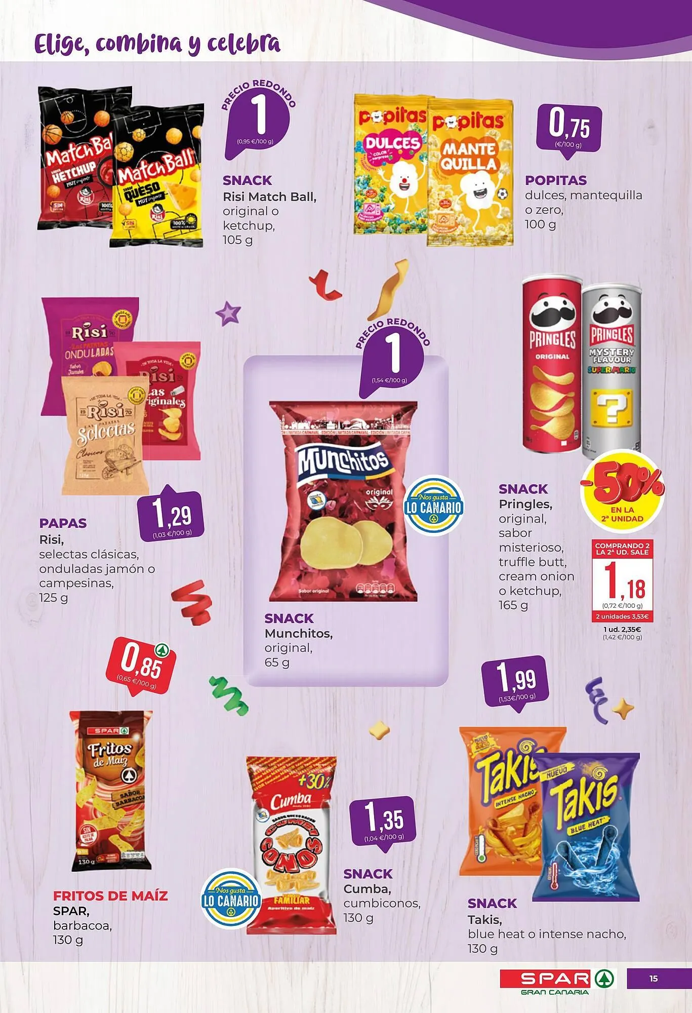 Catálogo de Folleto SPAR Gran Canaria 6 de febrero al 19 de febrero 2026 - Página 15