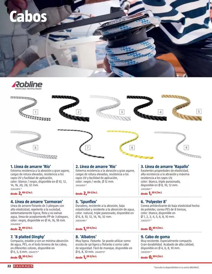 Catálogo de Náutica. Navegación y diversón 8 de abril al 9 de mayo 2025 - Página 22