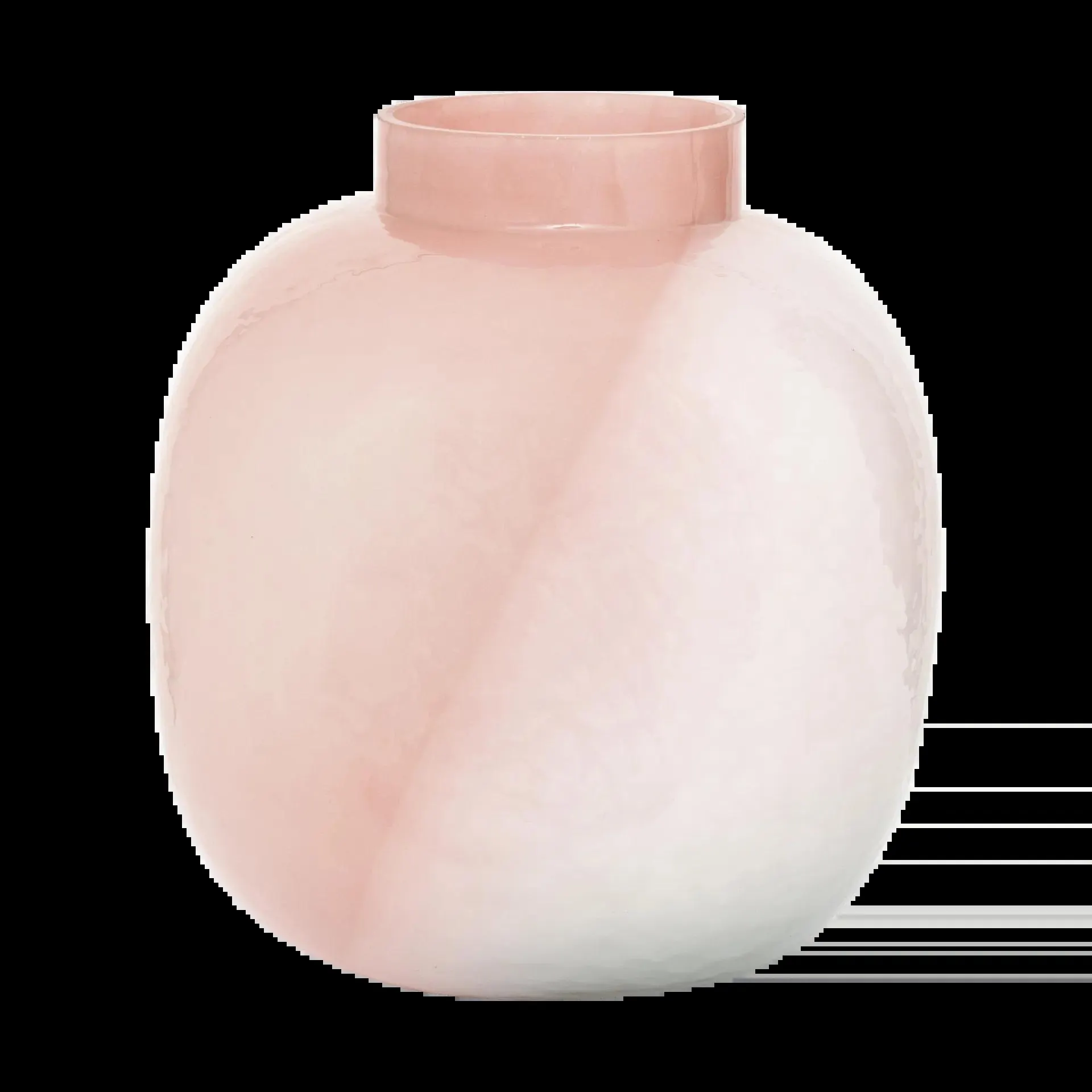 Riva vase 20 cm Rose dawn