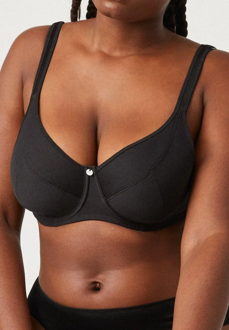 REDUCTOR - Sujetador con aros - black