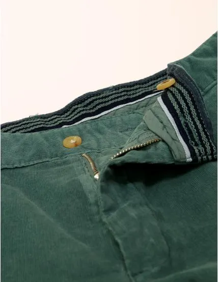 Pantalón chino micropana Verde