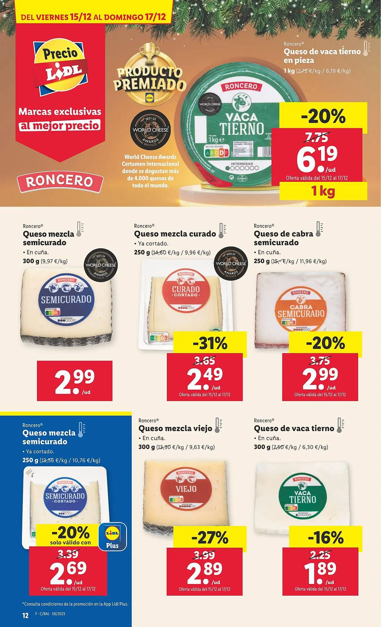 Catálogo de Folleto Lidl 11 de diciembre al 17 de diciembre 2023 - Página 12